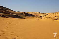 Desert in Aswan