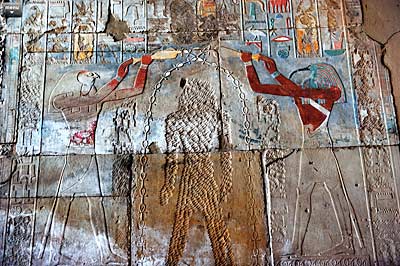 Inside Karnak Temple