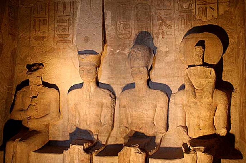 Inside Abu Simbel